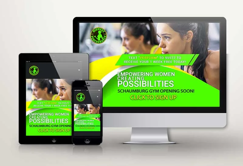 Midwest Performance Gym — selected client work