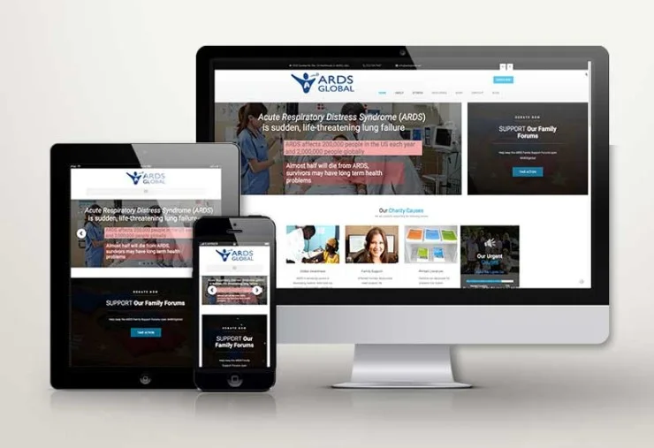 ARDS Foundation — selected client work